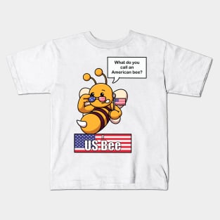 What Do You Call An American Bee? Kids T-Shirt